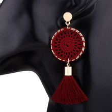 BO Pompons Tania Bordeaux
