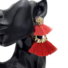 BO Pompons Zarah Rouge et Corail