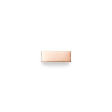 Rose Gold 38mm Leather Engraving Bar